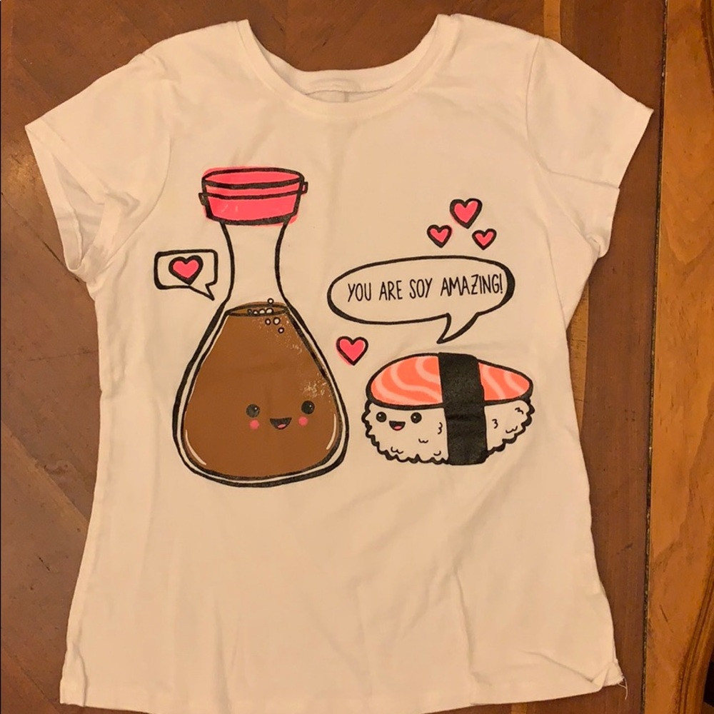 Girls punny shirt